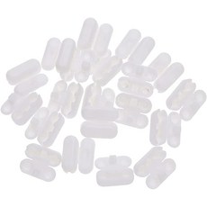 20개의 수직 블드 커넥터 액세서리 화이트 커튼 체인 롤러 풀 코드 세트