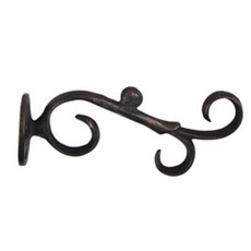 스타일리시 황동 벽걸이 의류 홀더 1구 후크