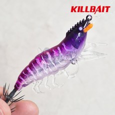 킬베이트 25 카이코 리얼 새우에기 미니 55 쭈구미 갑오징어 에기, 1개, 5.5g, #50 퍼플캔디