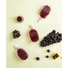 수제 포도즙 100ml (비가열 급속냉동) (착즙액100%) (살균X/첨가제X/방부제X), 10개