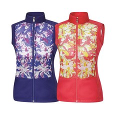 콜핑 여성 여름 나일론 메쉬 플라워패턴 등산 조끼 1872VK098W