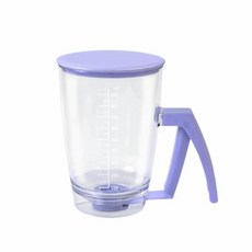 정밀하게 붓는 팬케이크 반죽 분리기 누수 방지 기능이 계량 와플 디스펜서 플라스틱, 1개