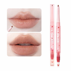 (브러쉬내장) 차차앤코 오버립 립펜슬 볼륨립 립라이너, 1개, 02#누드브라운