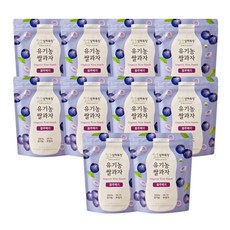 상하목장 유기농쌀과자 블루베리맛, 10개, 30g, 블루베리