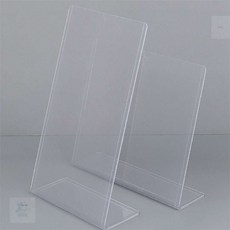 페이체스토어 투명 메뉴판 a4안내판 스탠드안내판 게시판, 가로