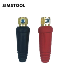 심스툴 용접기 케이블측 아크잭 용접기 커넥터 대형 200A 1조, 1세트