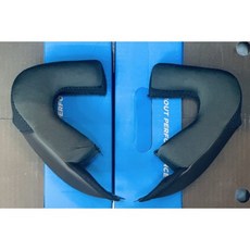 GRACSHAW G555 電鍍彩鏡片 黑色墨片 內襯, 1個, 耳襯 / 請註明尺寸