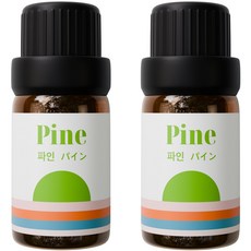1+1 천연 유기농 아로마오일 에센셜오일, 유기농 파인오일, 5ml, 2개