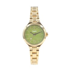 팔로우 손목시계 fragola(프라골라) 니켈 프리 컬러풀 메탈 워치 H01122S-2 GD/GR 레ディース 골드
