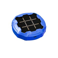 井字遊戲機 音樂遊戲機 多功能遊戲機 井字棋 OOXX 兒童禮物 兒童玩具 雙人對戰, 1個, 藍色, 藍色