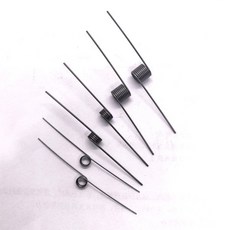 10pcs 65Mn 와이어 직경 0.5mm 왼쪽 회전 비틀림 스프링 V 자형 리셋 맞춤형, 03 0.5mm(90 Angle), 07 4.5mm(Left rotation), 07 7 turns