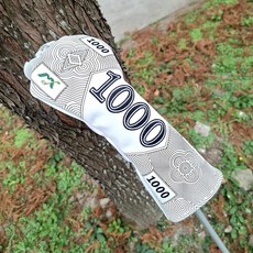 高爾夫桿頭套 100 桿套 保護套 golf club head cover, 白色, 1個