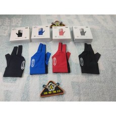 國華撞球 日本原廠KAMUI三指露指手套 (三色可選) 撞球配件 專業撞球手套, 1個, 藍,L