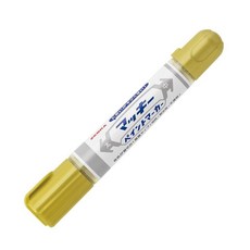 ZEBRA 油性雙頭麥克筆, 金色, 1個