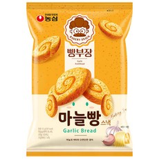농심 빵부장 마늘빵, 55g, 1개