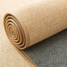 다다미 매트 대나무 라탄, 내추럴우드 내로우 엣지