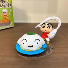 짱구 요리 미니 피규어 장식, 강아지 케이크, 1개