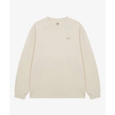 노스페이스 NORTHFACE THE NORTH FACE NT7TR55B 남성 이지온 긴팔 티셔츠 CREAM 190831