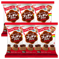 글리코 초콜릿맛 푸딩 120g x6봉, 1