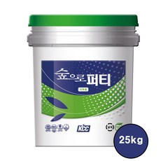 kcc 친환경 수성퍼티 숲으로퍼티 외부용 25kg 백색, 1개