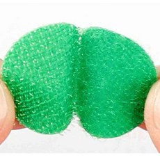 삼안 아트 원형찍찍이 20mm 초록 1개 동그란찍찍이