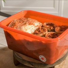 푸레시 [6500ml] 신선박스 김치 보관 용기 냉장고 정리 항균, 투명