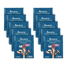 Amara 아마라 이유식 3단계 곡물 파우더 미국직배송 22g 10개입, 애플 베리 10개입, 2개