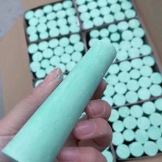 工地標記粗粉筆 大號劃線粉筆 用於木材鋼管, 1個, 綠色,20支