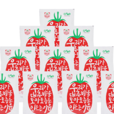 갈아만든 대추방울 토마토즙 통째로 껍질 씨앗제거 [원산지:국산(충청남도 부여군)], 120ml, 30개