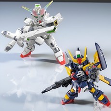 일본 반다이 SD 건담 크로스 실루엣 G 토네이도 수성의마녀 캘리번 프라모델 2종세트