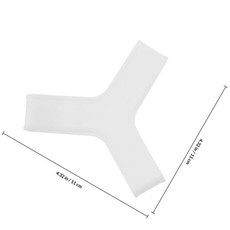 실리콘 다이빙 힐 스트랩 스노클링 스쿠버 핀용 착용감 교체 밴드 발목 벨트 핀, 1. White