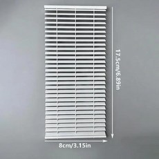 인형 집 미니 셔터 모델 미니어처 장면 창 장식 장식품, 1개, 1. White