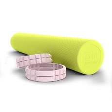 비핏 콕콕지압밴드 폼롤러 EVA, 샤이니그린