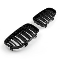 BMW 專用水箱護罩亮黑 適用1 Series E81 E87 E82 E88 (2008-2012) - 極限超快感