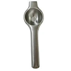 1pc 스테인레스 스틸 수동 레몬 착즙기 휴대용 감귤류 오렌지 라임용 과일, 01 Stainless steel lemo