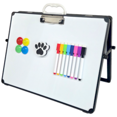 하루아즈 탁상용 양면 미니 화이트보드 클립보드 KC인증