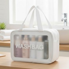 도벤 사우나 가방 목욕 수영장 방수 지퍼, 화이트