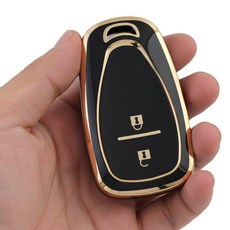 포스워백 말리부 임팔라 트랙스 크루즈 올란도 캡티바 스파크 쉐보레 키케이스, 2버튼, 블랙