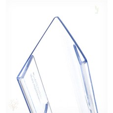 가을다미추천 양면 투명 쇼케이스 1개입 POP양면디스플레이, 200x80mm