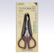 Clover 可樂牌 36669 貼布繡專用剪刀 11.5cm, 1支