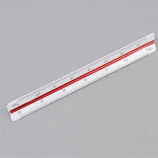 만보샵 삼각스케일자 제도기, 15cm - 고배율