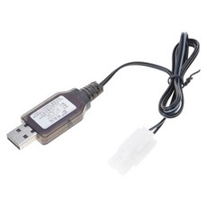 모델 리모컨 자동차 및 보트 리모컨 장난감과 호환되는 7.2V L6.2-2P USB 충전 케이블, one piece
