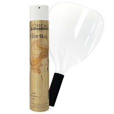 로레알 에르네뜨 샤땡 헤어스프레이 500ml + 루시피 스프레이 앞가리개 (검정손잡이), 1개