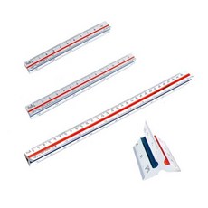 삼각 스케일 10cm 일산 10P 제도용자 삼각축척자
