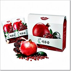 초록한입 국내산 발효 생생 석류즙 100ml 21포 건강즙