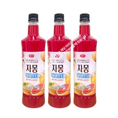 광야식품 자몽 베이스 아이스티, 970ml, 3개