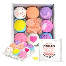 EPEIOS 에페이오스 진주 파우더 8종 배쓰밤 선물세트 버블바 거품 입욕제, 8개, 70g