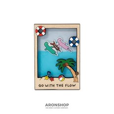 ARONSHOP 假日舒適圈系列 趣味流沙磁鐵 裝飾磁鐵