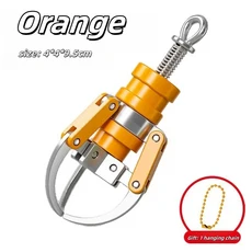 올스토어 크리 에이 티브 미니 그리퍼 손가락 끝 감압 도구 키 체인 기계 클로 DIY 펜던트 재미있는 장난감