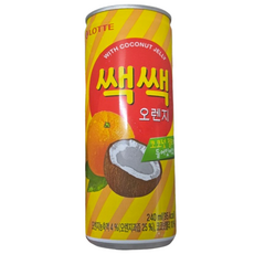 롯데칠성음료 쌕쌕 오렌지, 240ml, 22개